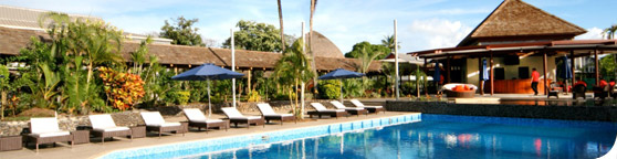 Stay at Tanoa Tusitala Hotel while on holiday in Samoa